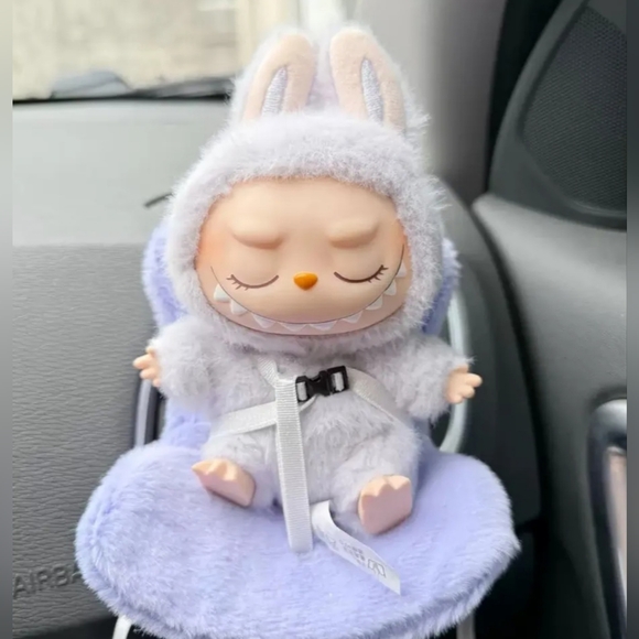 Labubu Accessories - Car Seat Accessories – Safety Travel Carrier LaBuBu Dolls